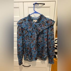 Loft paisley blue blouse. Great condition only worn once.